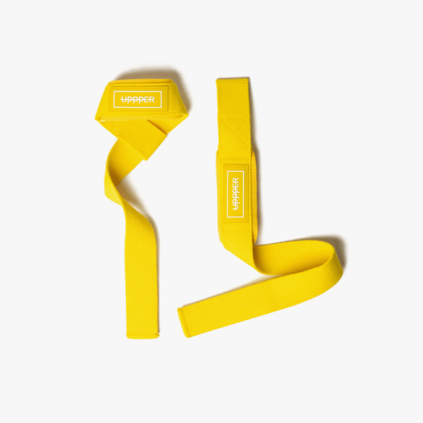 Lifting Straps in Yellow For Gym